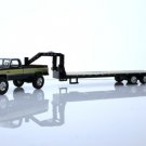 1982 Gmc Sierra K-2500 Squarebody Truck Gooseneck Trailer 1:64 Diecast Toys