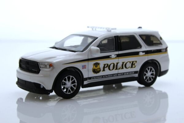 2018 Dodge Durango Usa Secret Service Federal Police 1:64 Scale Diecast ...