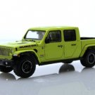 2023 Jeep Gladiator Rubicon 4X4 Pickup Truck 1:64 Scale Yellow Diecast Toys