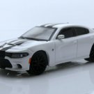 2018 Dodge Charger Srt Hemi Sports Muscle Car 1:64 Scale White Diecast Toys