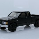 1988 Chevy S-10 Black Pickup Truck Off Road 1:64 Blackout Diecast Toys