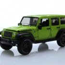Jeep Wrangler Unlimited Moab Edition Off Road Suv 1:64 Scale Green Diecast Toys