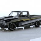 1983 Chevy Silverado C10 Custom Gray Square Body Pickup Truck 1:64 Diecast Toys