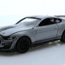 2021 Ford Mustang Shelby Gt500 Sports Muscle Car 1:64 Scale Gray Diecast Toys 2021 Ford Mustang Shelby Gt500 Sports Muscle Car 1:64 Scale Gray Diecast Toys