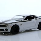 2010 Hurst Camaro Performance Sports Muscle Car 1:64 White Diecast Toys