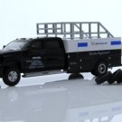 2018 Chevy Silverado 3500 Michelin Tire Service Truck Dually 1:64 Diecast Toys