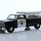 1985 Dodge Ram D100 1St Gen Chp California Highway Police Truck 1:64 Diecast Toys