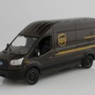 Ups Mail Delivery Van 2019 Ford Transit 1:64 Scale Truck Diecast Toys