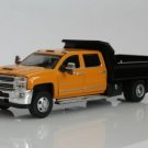 2017 Chevy Silverado 3500 Hd Dump Truck Dually 1:64 Scale Orange Diecast Toys 2017 Chevy Silverado 3500 Hd Dump Truck Dually 1:64 Scale Orange Diecast Toys