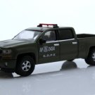 2018 Chevy Silverado 1500 Pickup Truck Carabineros De Chile State Police Green Diecast Toys