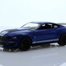 2021 Ford Shelby Gt500 Mustang Sports Car Muscle 1:64 Scale Blue Diecast Toys