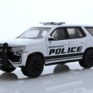 2021 Chevy Tahoe Whitestown Indiana Police Car 1:64 Scale White Diecast Toys 2021 Chevy Tahoe Whitestown Indiana Police Car 1:64 Scale White Diecast Toys