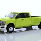 2019 Dodge Ram 3500 Dually Bighorn Truck 1:64 Scale Safety Yellow Diecast Toys