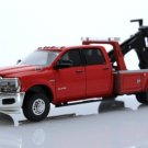 2022 Dodge Ram 3500 Laramie Wrecker Tow Truck Dually 1:64 Red Diecast Toys
