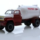 1985 Chevy C-65 Propane Tanker Truck Lp Gas Squarebody 1:64 Red Diecast Toys