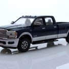 2022 Dodge Ram 2500 Laramie 4X4 Pickup Truck 1:64 Scale Blue Diecast Toys 2022 Dodge Ram 2500 Laramie 4X4 Pickup Truck 1:64 Scale Blue Diecast Toys