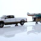2022 Ram 2500 Laramie Canoe Kayak Trailer Pickup Truck 1:64 Scale Diecast Toys