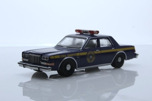 1985 Dodge Diplomat New York State Police Patrol Car 1:64 Scale Diecast ...