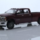 2022 Dodge Ram 3500 Limited Longhorn Pickup Truck 1:64 Scale Red Diecast Toys