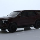 2022 Chevrolet Tahoe Rst Suv Off Road 1:64 Scale Brown / Burgundy Diecast Toys