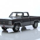 1987 Chevy Silverado Square Body R-10 Pickup Truck 1:64 Gray C-10 Diecast Toys