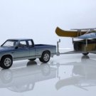 1988 Gmc S-15 Sierra Canoe Kayak Trailer Pickup Truck 1:64 Scale Diecast Toys