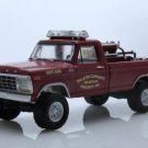 1978 Ford F-250 Brush Truck North Carolina Fire Dept. 4X4 1:64 Diecast Toys