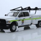 2018 Dodge Ram 3500 Pickup Truck Ladder Rack Dually 1:64 Scale Diecast Toys
