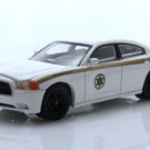 2011 Dodge Charger Police Car Absaroka County Sheriff 1:64 Diecast Toys