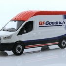 2017 Ford Transit Bf Goodrich Tire Delivery Work Van 1:64 Scale Diecast Toys