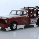 1972 Chevy C-30 Shell Garage Wrecker Tow Truck Drw Dually1:64 Red Diecast Toys
