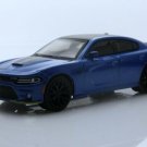 2018 Dodge Charger Daytona Hemi Sports Muscle Car 1:64 Scale Blue Diecast Toys