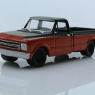 1968 Chevy C-10 Harley Davidson Pickup Truck 1:64 Black / Orange Diecast Toys 1968 Chevy C-10 Harley Davidson Pickup Truck 1:64 Black / Orange Diecast Toys
