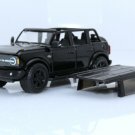 2021 Ford Bronco Wildtrak Black 4 Door 4X4 Off Road Suv 1:64 Scale Diecast Toys 2021 Ford Bronco Wildtrak Black 4 Door 4X4 Off Road Suv 1:64 Scale Diecast Toys