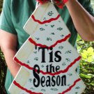 17" Tis The Season Christmas Tree Cake Winter Sign Door Hanger Plaque Decoration 17" Tis The Season Christmas Tree Cake Winter Sign Door Hanger Plaque Decoration