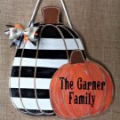 Family Name Pumpkins Autumn Sign Wall Door Hanger Personalized Plaque Wood Decoration Family Name Pumpkins Autumn Sign Wall Door Hanger Personalized Plaque Wood Decoration