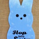 Glittered Hop Into Easter Bunny Door Sign Wall Hanger Plaque Rabbit Spring Decoration Glittered Hop Into Easter Bunny Door Sign Wall Hanger Plaque Rabbit Spring Decoration