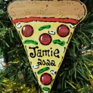 Pizza Ornament U Choose Name Year Christmas Personalized Gift Decoration Pizza Ornament U Choose Name Year Christmas Personalized Gift Decoration