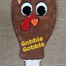 Thanksgiving Gobble Gobble Turkey Leg Sign Wall Door Hanger Plaque Wood Wooden Decoration Thanksgiving Gobble Gobble Turkey Leg Sign Wall Door Hanger Plaque Wood Wooden Decoration