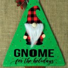 Christmas Tree Gnome For The S Sign Wall Art Door Hanger Plaque Decoration