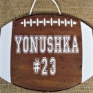 Personalize Name Football Room Door Sign Sports Boys Hanger Wall Plaque Decoration Personalize Name Football Room Door Sign Sports Boys Hanger Wall Plaque Decoration