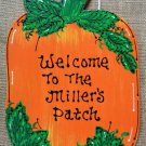 Personalize Pumpkin Patch Name Sign Fall Autumn Wall Door Plaque Halloween Decoration Personalize Pumpkin Patch Name Sign Fall Autumn Wall Door Plaque Halloween Decoration