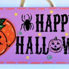 Happy Halloween Pumpkin Sign Autumn Fall Wall Art Door Hanger Wood Plaque Decoration Happy Halloween Pumpkin Sign Autumn Fall Wall Art Door Hanger Wood Plaque Decoration