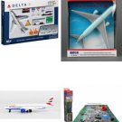 Airplane Playset Planes & Accessories Delta Air Canada British Diecast Toys
