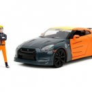 2009 Nissan Gtr R35 W/ Naruto Figure 1/24 Car 33691 Diecast Toys