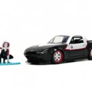 1990 Mazda Miata W/Ghost Spider Figure 1/32 Car 33662/12 Diecast Toys