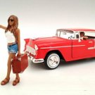 Hitchhiker Figurine 1/64 Scale Car American Diorama 23996G Diecast Toys