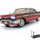 Car & Led Display Case 1958 Plymouth Fury W/Rust 1/18 Diecast Toys