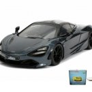 Car W/Display Turntable Mclaren 720S Hobbs And Shaw 30754 1/24 Diecast Toys