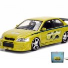 Car W/Display Turntable Mitsubishi Lancer Evolution Vii 99788/4 1/24 Diecast Toys